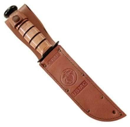 KA-BAR 1217S Brown Leather Sheath for KB1217