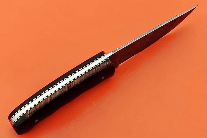 Custom handmade Damascus skinner knife
