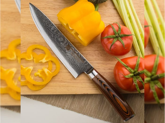 Damascus Chefs Knife, 67-layer Handmade 8"-Kitchen Knife