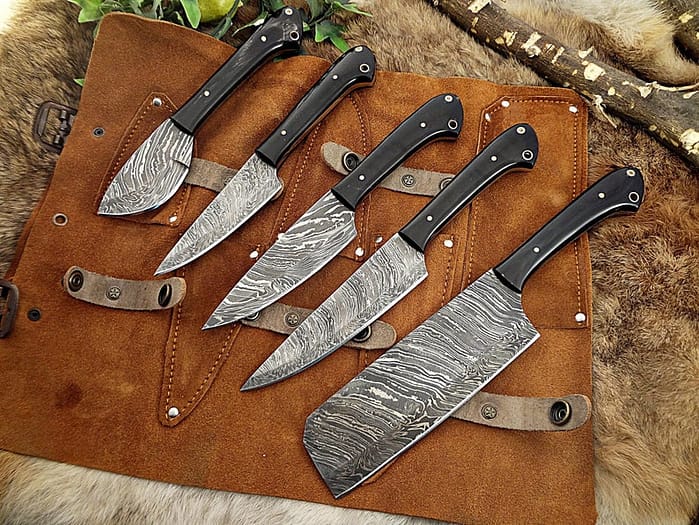 Damascus Steel Handmade Kitchen Knives
