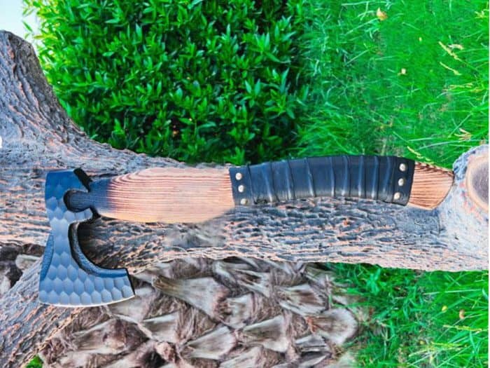 Carbon Steel Bushcraft Camping Axe