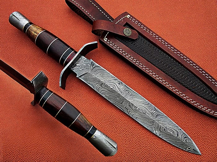 Custom Handmade Damascus Dagger