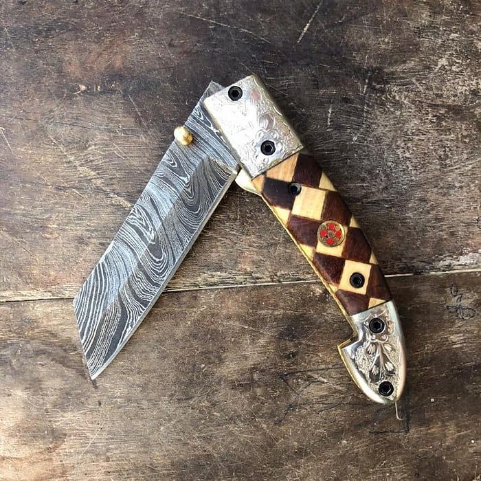 Hand Forged Pocket Knife-8 Inches