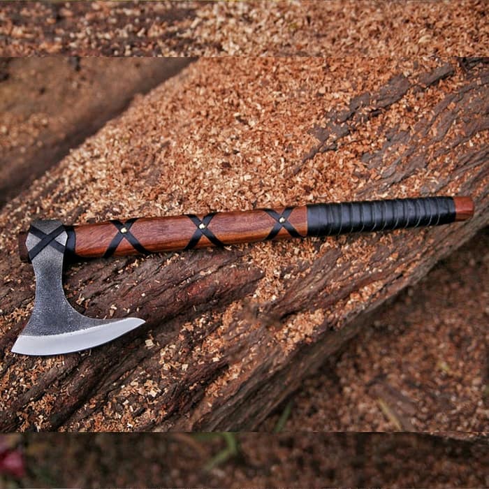 Custom Handmade Forged Steel Vikings axe
