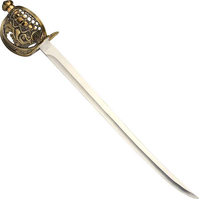 Pirate Sword With Golden Handle
