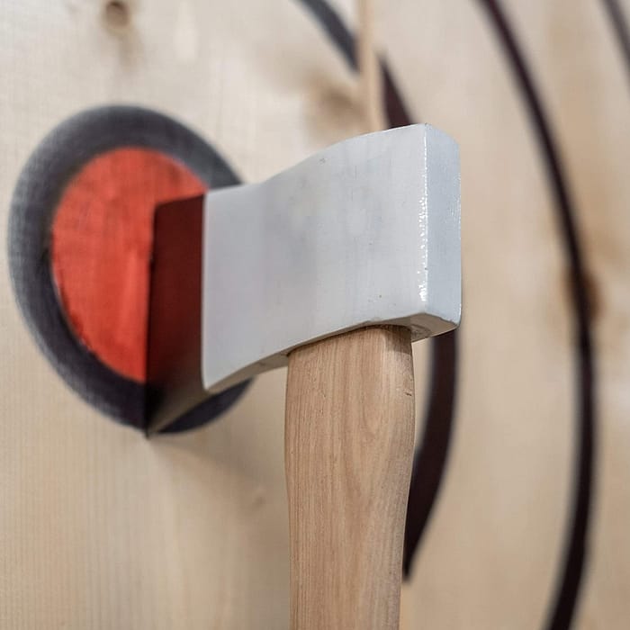 Throwing Axe with-Wooden Handle
