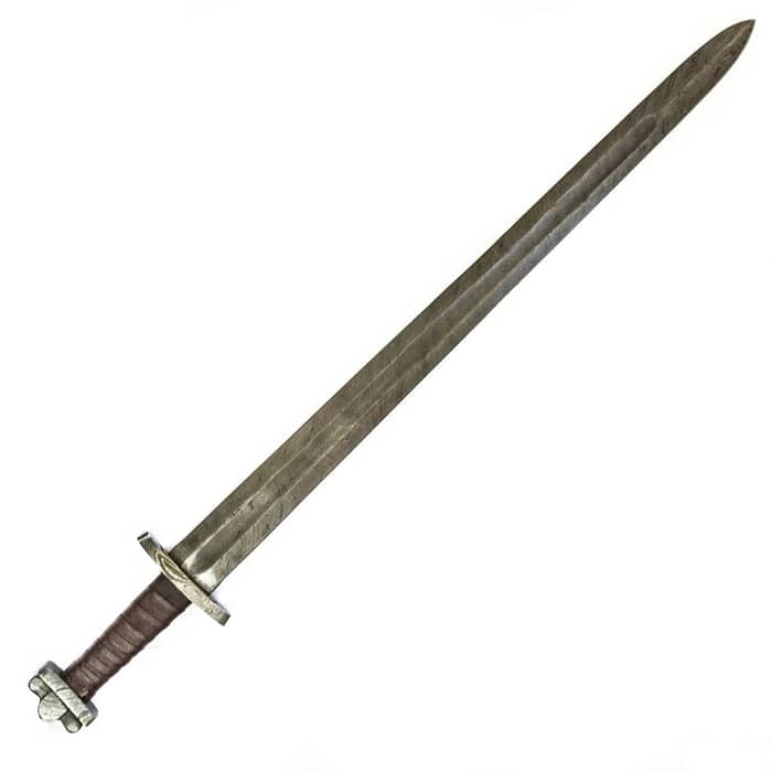 Viking Sword with High Carbon Damascus Steel Blade