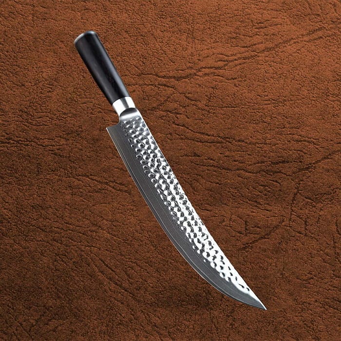 67 layers Damascus Steel Carving Knife with Pakka Wood Handle