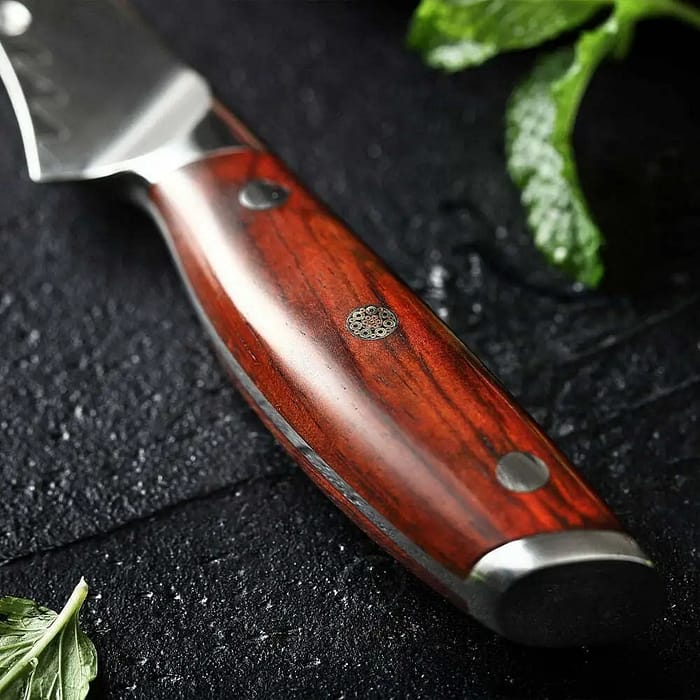 67 Layers Damascus Steel 3 Inches Paring Knife With Rosewood Handle