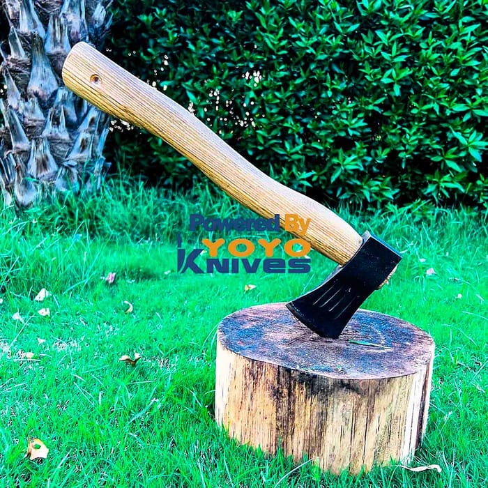 Handmade Forged Carbon Steel Bushcraft Axe